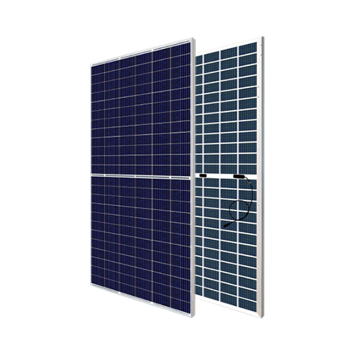 Canadian Solar BiHiKu CS3W-400PB-AG-LANDSCAPE 400Watt 144 1/2 Cells Bifacial Clear Polycrystalline 30mm Silver Frame Solar Panel