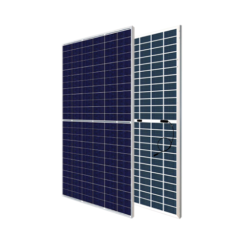 Canadian Solar BiHiKu CS3W-415PB-AG-PORTRAIT 415Watt 144 1/2 Cells Bifacial Clear Polycrystalline 30mm Silver Frame Solar Panel