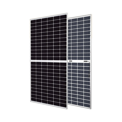Canadian Solar BiHiKu Series CS3W-450MB-AG-PALLET-27 450Watt 144 1/2 Cells Bifacial Clear Monocrystalline 30mm Silver Frame Solar Panel (Pallet Of 27 Modules)