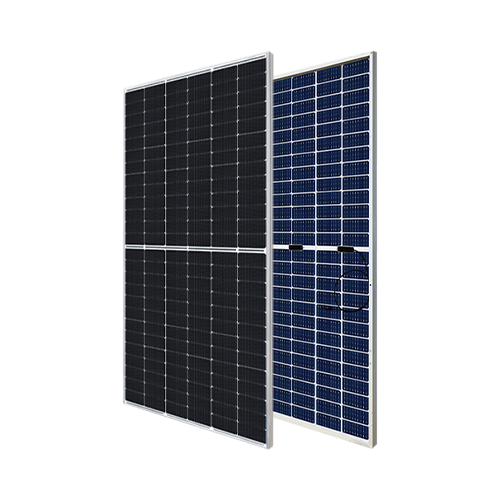 Canadian Solar BiHiKu5 CS3Y-485MB-AG-PALLET 485Watt 156 1/2 Cells Bifacial Clear Monocrystalline 32mm Silver Frame Solar Panel (Pallet Of 33 Modules)