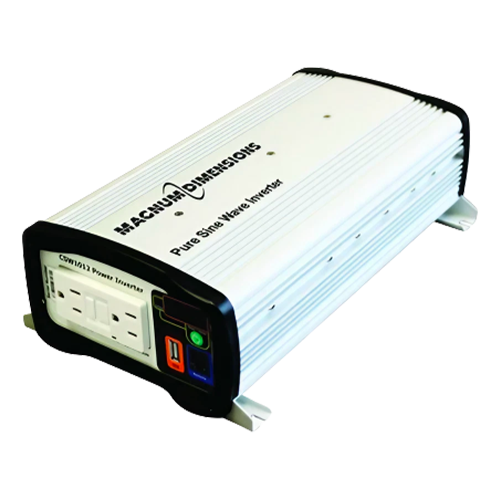 Magnum Energy CSW Series CSW1012E 1kW 12VDC Pure Sine Wave Inverter w/ Nema Euro Outlet (International)