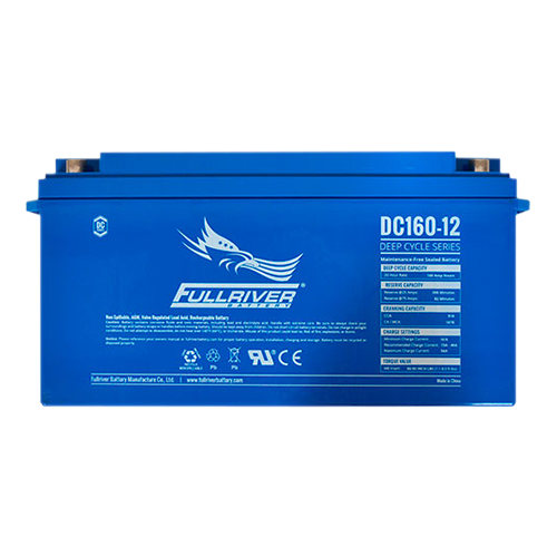 Fullriver DC Series DC160-12 160Ah 12VDC Sealed Deep Cycle AGM Battery