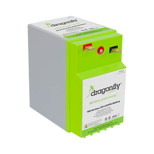 Dragonfly Energy DFGC2H 100Ah 12VDC GC2 Heated Lithium Iron Phosphate (LiFePO4) Deep Cycle Battery