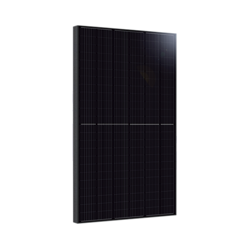 URECO Peach Series FAM440E8G-BB 440Watt 144 1/2 Cells BoB Monocrystalline 35mm Black Frame Solar Panel