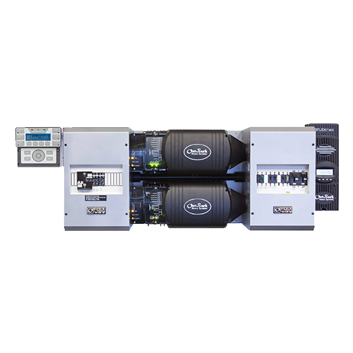 OutBack Power FLEXpower FP2-V3648A-300AFCI 7.2kW 48VDC 120/240VAC Vented Fully Pre-Wired Dual Inverter System w/ FM100 Charge Controller