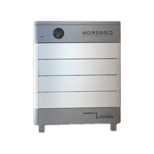 HomeGrid Stack'd Series HG-4-STACK-H 19.2kW 400Ah 48VDC Lithium Iron Phosphate (LFP) Battery System w/ Heating Feature