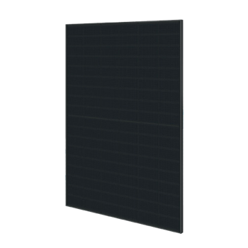 Hyundai Solar NF (BK) Series HIS-T440NF-BK 440Watt 108 1/2 Cells Bifacial Monocrystalline 30mm Black Frame Solar Panel