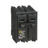 Square D Homeline HOM215 15A 120/240VAC Dual-Pole Standard Type Plug In Miniature Circuit Breaker