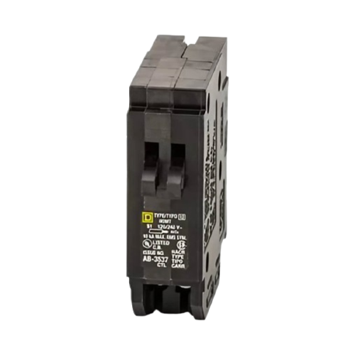 Square D Homeline HOMT2020 20A 120/240VAC Single-Pole Tandem Miniature Circuit Breaker