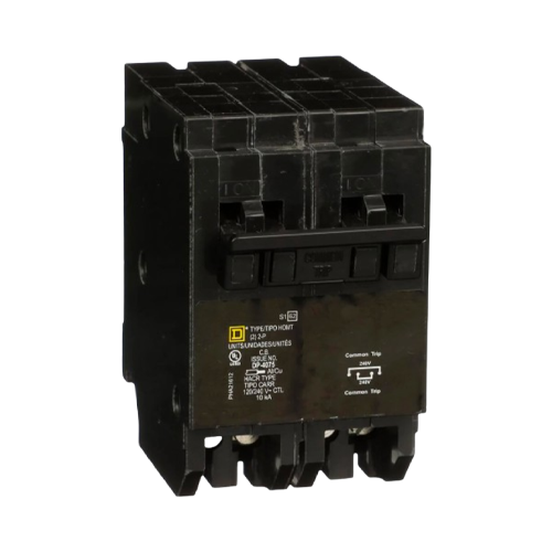 Square D Homeline HOMT215215 15A 120/240VAC Dual-Pole Quad Tandem Miniature Circuit Breaker