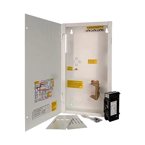 MidNite Solar MNDC125 125A 125VDC White Type 1 Aluminum DC Breaker Box w/ (5) Din Rail Breaker Slots & (3) Panel Mount Breaker Slots