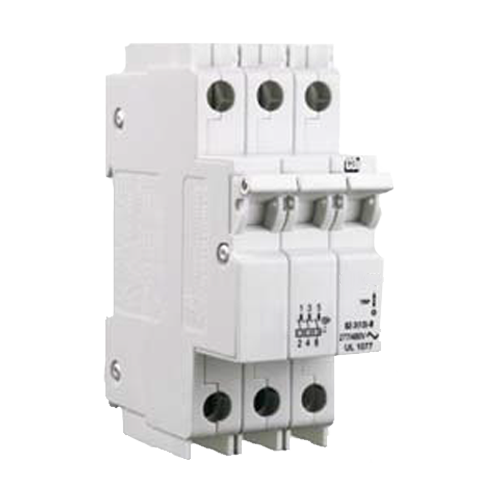 MidNite Solar MNEAC15QZD-3P 15A 277VAC 3-Pole DIN Rail Mount Circuit Breaker