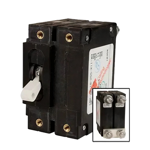 MidNite Solar MNEDC30-300 30A 300VDC Non-Polarized Panel Mount Circuit Breaker