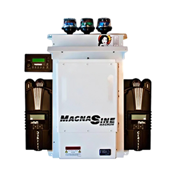 MidNite Solar MNEMS4448PAE-2CL150 4.4kW 48VDC 120/240VAC Pre-Wired Off-Grid Magnum Energy Inverter System w/ (2) CLASSIC-150 MPPT Charge Controller