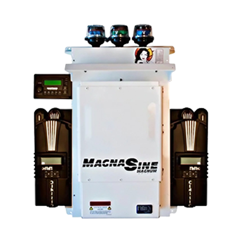 MidNite Solar MNEMS4448PAE-2CL150 4.4kW 48VDC 120/240VAC Pre-Wired Off-Grid Magnum Energy Inverter System w/ (2) CLASSIC-150 MPPT Charge Controller