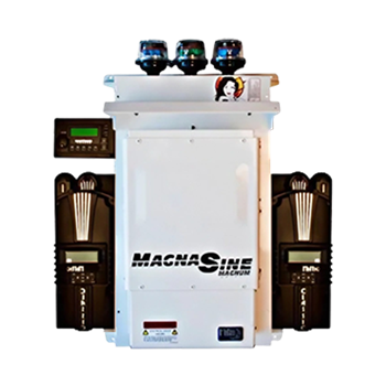 MidNite Solar MNEMS4448PAE-2CL250 4.4kW 48VDC 120/240VAC Pre-Wired Off-Grid Magnum Energy Inverter System w/ (2) CLASSIC-250 MPPT Charge Controller