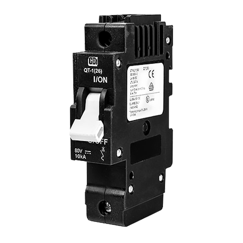 MidNite Solar MNEPV80-80-1PNP 80A 80VDC 1-Pole Non-Polarized DIN Rail Mount Circuit Breaker