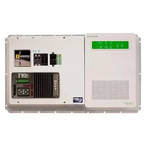 MidNite Solar MNSW4024-KID-B 4kW 24VDC 120/240VAC Pre-Wired Off-Grid Schneider Electric Conext SW Inverter System w/ KID-B MPPT Charge Controller