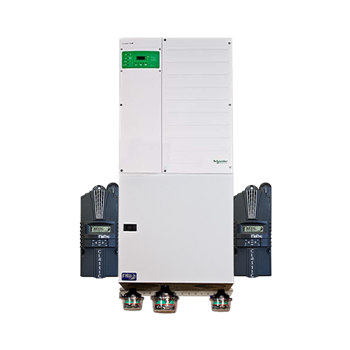 MidNite Solar MNXWP6848-2CL150 6.8kW 48VDC 120/240 Pre-Wired Off-Grid Or Grid-Tied Schneider Electric Conext XW Pro Inverter System w/ (2) CLASSIC-150 MPPT Charge Controller