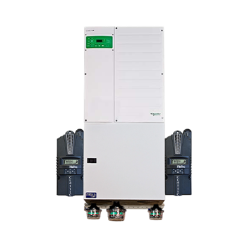 MidNite Solar MNXWP6848-2CL200 6.8kW 48VDC 120/240 Pre-Wired Off-Grid Or Grid-Tied Schneider Electric Conext XW Pro Inverter System w/ (2) CLASSIC-200 MPPT Charge Controller