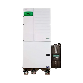 MidNite Solar MNXWP6848-CL200 6.8kW 48VDC 120/240 Pre-Wired Off-Grid Or Grid-Tied Schneider Electric Conext XW Pro Inverter System w/ CLASSIC-200 MPPT Charge Controller