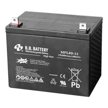 12V 6Ah Batterie au plomb (AGM), B.B. Battery HR6-12, 151x51x94 mm