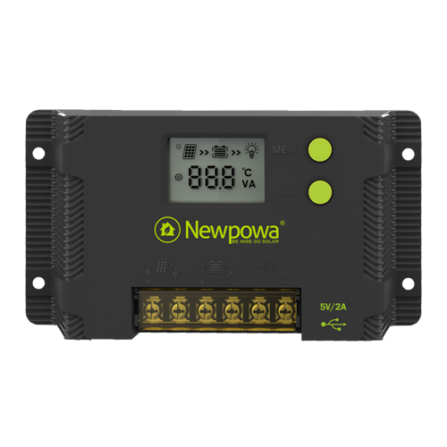 Newpowa NPA-MAX1024P 10A 12/24VDC PWM Solar Charge Controller