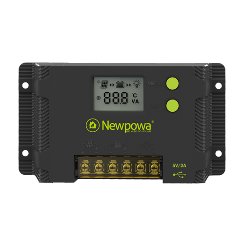 Newpowa NPA-MAX2024P 20A 12V/24VDC PWM Solar Charge Controller