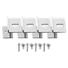 Newpowa NPB-UM Universal Flat Mount Z-Bracket Set (5Wâ€”75W Panels)