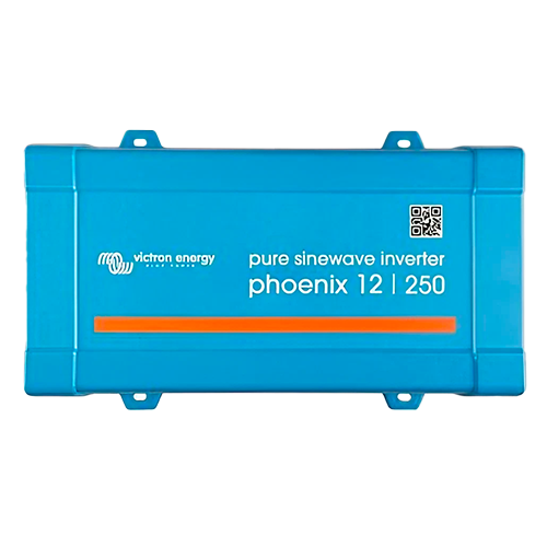 Victron Energy PIN122510500 250VA 12VDC 230/120VAC NEMA 5-15R VE.Direct Pure Sine Wave Phoenix Inverter