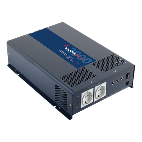 Samlex PST Series PST-200S-24E 2kW 24VDC 230VAC Pure Sine Wave Inverter w/ Two Schuko Outlets