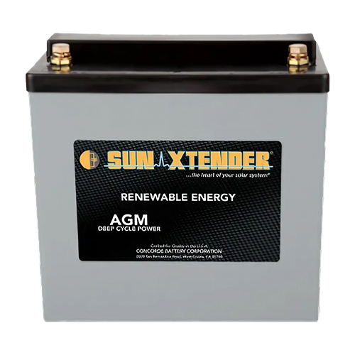 Concorde Sun Xtender PVX-560T 56Ah 12VDC Deep Cycle AGM Battery