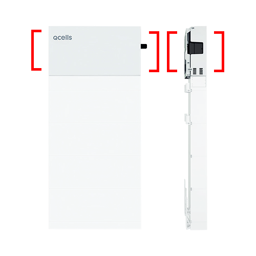 Hanwha Q CELLS Q.HOME CORE Series Q.HOME-PV-ONLY 15.2kW 360VDC 7608VAC Q.VOLT Inverter w/ Mounting Accessories