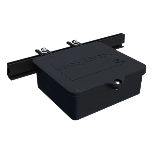 Quick Mount PV QM-JBX-RF02-B1 JayBox Rail-Mounted Junction Box