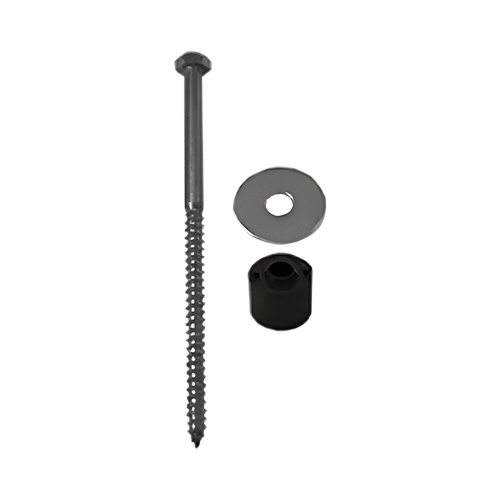 Quick Mount PV QMC-LS5.5SP 31x5.5-inch Lag Screw w/ Sealing Plug & Fender Washer