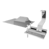 Quick Mount PV QMHLS-A-1 Quick Hook Low Height Slope Side Mount Rail w/ Mill Finish (1 unit)