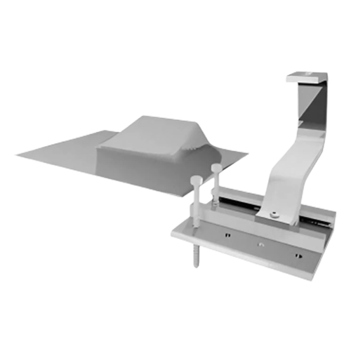 Quick Mount PV QMHLS-A-1 Quick Hook Low Height Slope Side Mount Rail w/ Mill Finish (1 unit)
