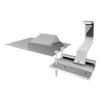 Quick Mount PV QMHLS-A-12 Quick Hook Low Height Slope Side Mount Rail w/ Mill Finish (12 units)