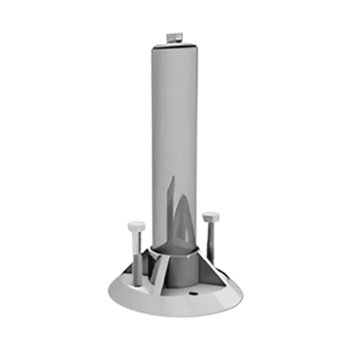 Quick Mount PV QMLSH-7-A-1 7-inch QBase Low Slope Mount w/ Mill Finish (1 unit)