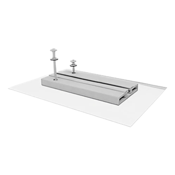 Quick Mount PV QMTR-BM-A-1 Tile Replacement Base Mount w/ Mill Finish (1 unit)