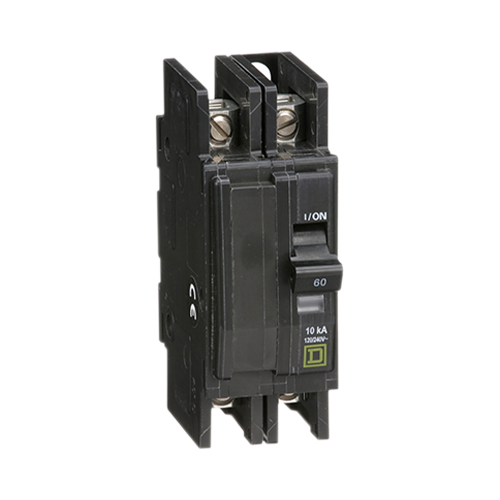 Square D QOU260 60A 120/240VAC Single Phase Dual-Pole Miniature Circuit Breaker