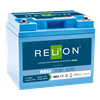 RELiON RB52 52Ah 12VDC Standard Lithium Iron Phosphate (LiFePO4) Battery