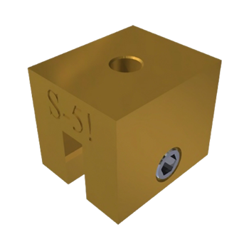 S-5! Clamps S-5-B-Mini Brass Seam Attachment For Metal Roofs