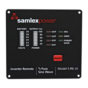 Samlex S-R6-24 Remote Switch For SA, SK & ST Series Inverters