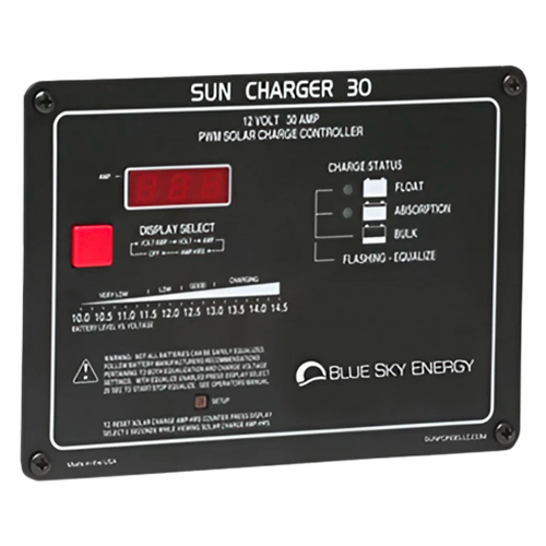 Blue Sky Energy SC30-LVD 12V Sun Charger PWM Charge Controller With LVD Signal