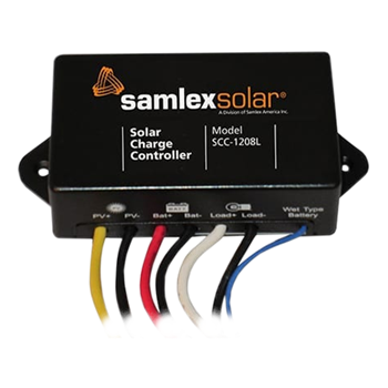 Samlex SCC-1208L 8A 12VDC PWM Solar Charge Controller