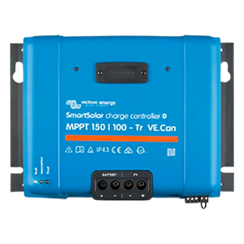 Victron Energy SCC115110411 SmartSolar 100A 12/24/48VDC MPPT 150/100-Tr Charge Controller w/ VE.Can Interface