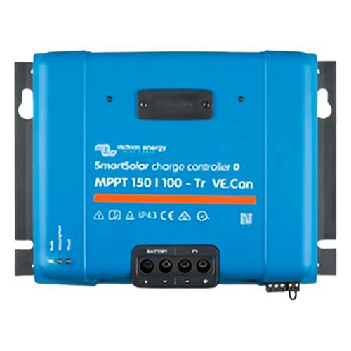 Victron Energy SCC115110411 SmartSolar 100A 12/24/48VDC MPPT 150/100-Tr Charge Controller w/ VE.Can Interface