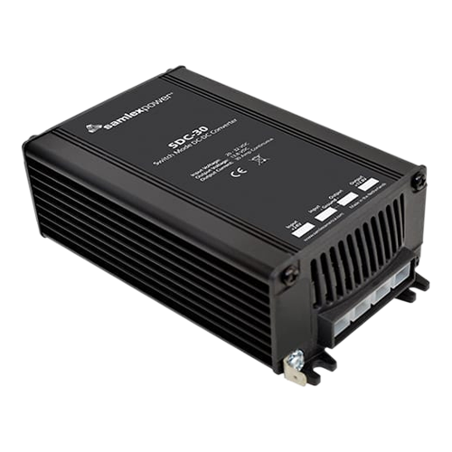 Samlex SDC-30 30A DC-DC Step-Down Converter (Input: 20-32VDC / Output: 12VDC)