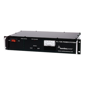 Samlex SEC Series SEC-100BRM-230 100A N+1 Rack Mount Switch Power Supply w/ Battery Backup (230V)
